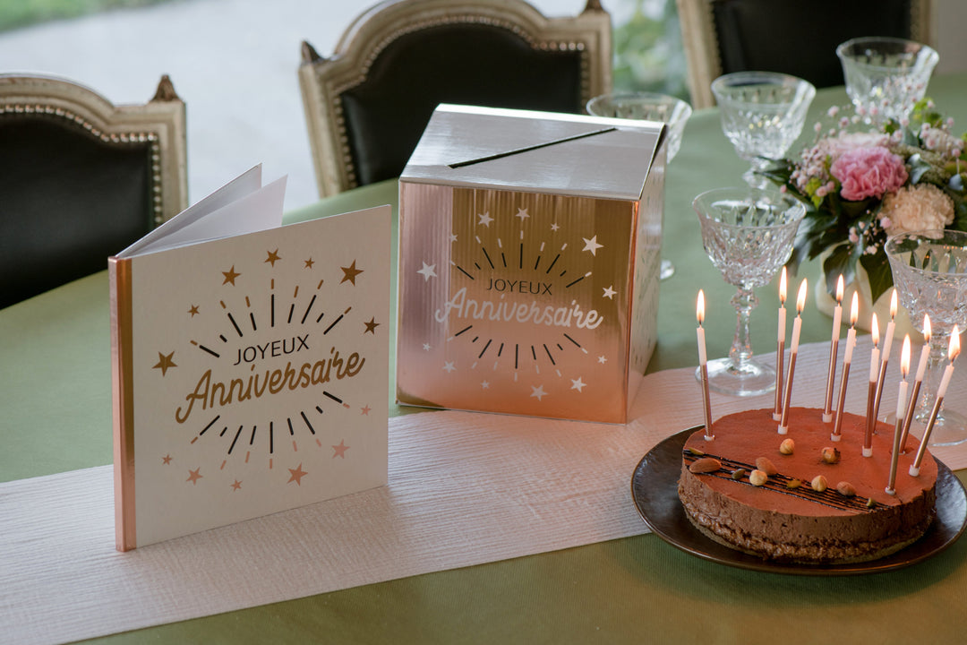 Elegant Birthday Party Guestbook - Stylish Keepsake for Memorable Celebrations