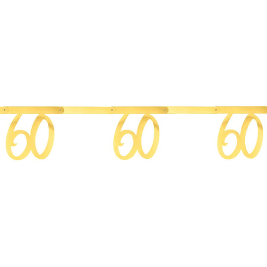 60th Birthday Gold Party Bundle – Effortless Celebration Solution!