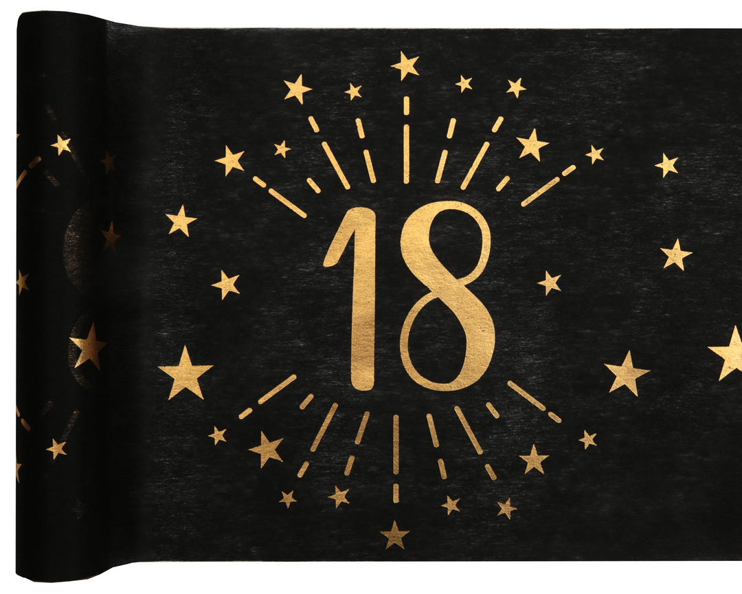 Shining Gold 18th Birthday Party Supplies Bundle - Effortless Fun!
