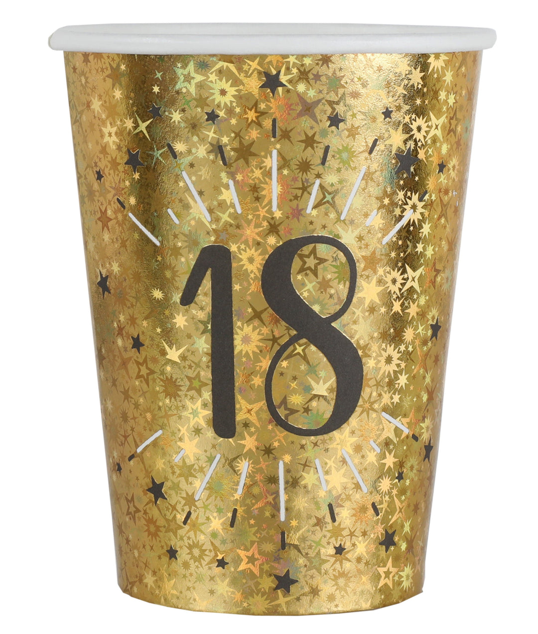 Shining Gold 18th Birthday Party Supplies Bundle - Effortless Fun!