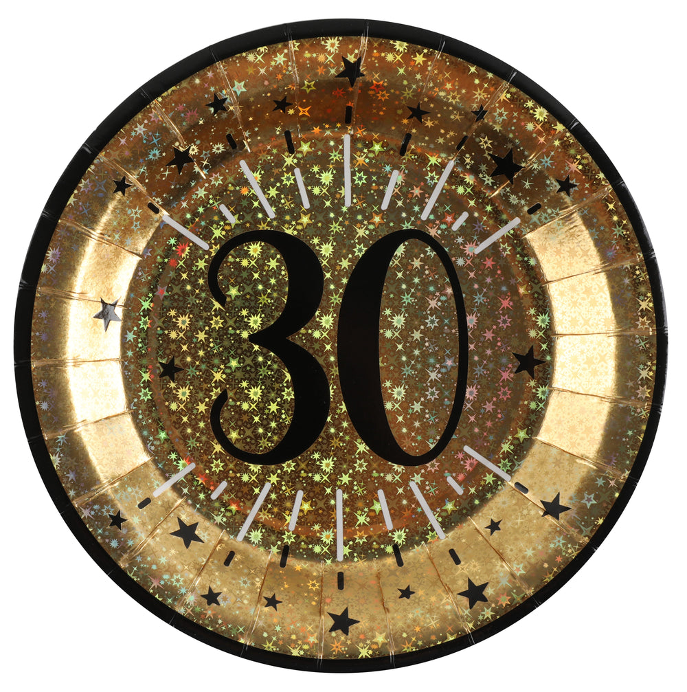 30th Birthday Party Bundle: Shining Gold Essentials for Effortless Fun