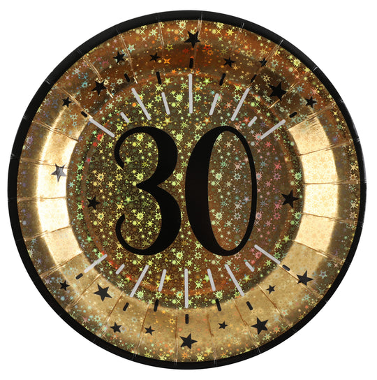30th Birthday Party Bundle: Shining Gold Essentials for Effortless Fun