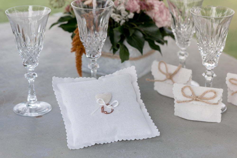 Elegant White Heart Shaped Cushion - Party Essential with Stylish Aesthetics
