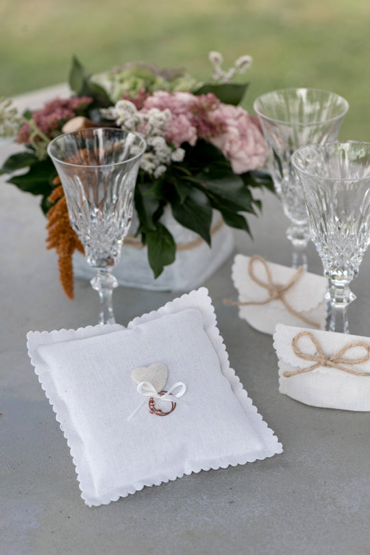 Elegant White Heart Shaped Cushion - Party Essential with Stylish Aesthetics