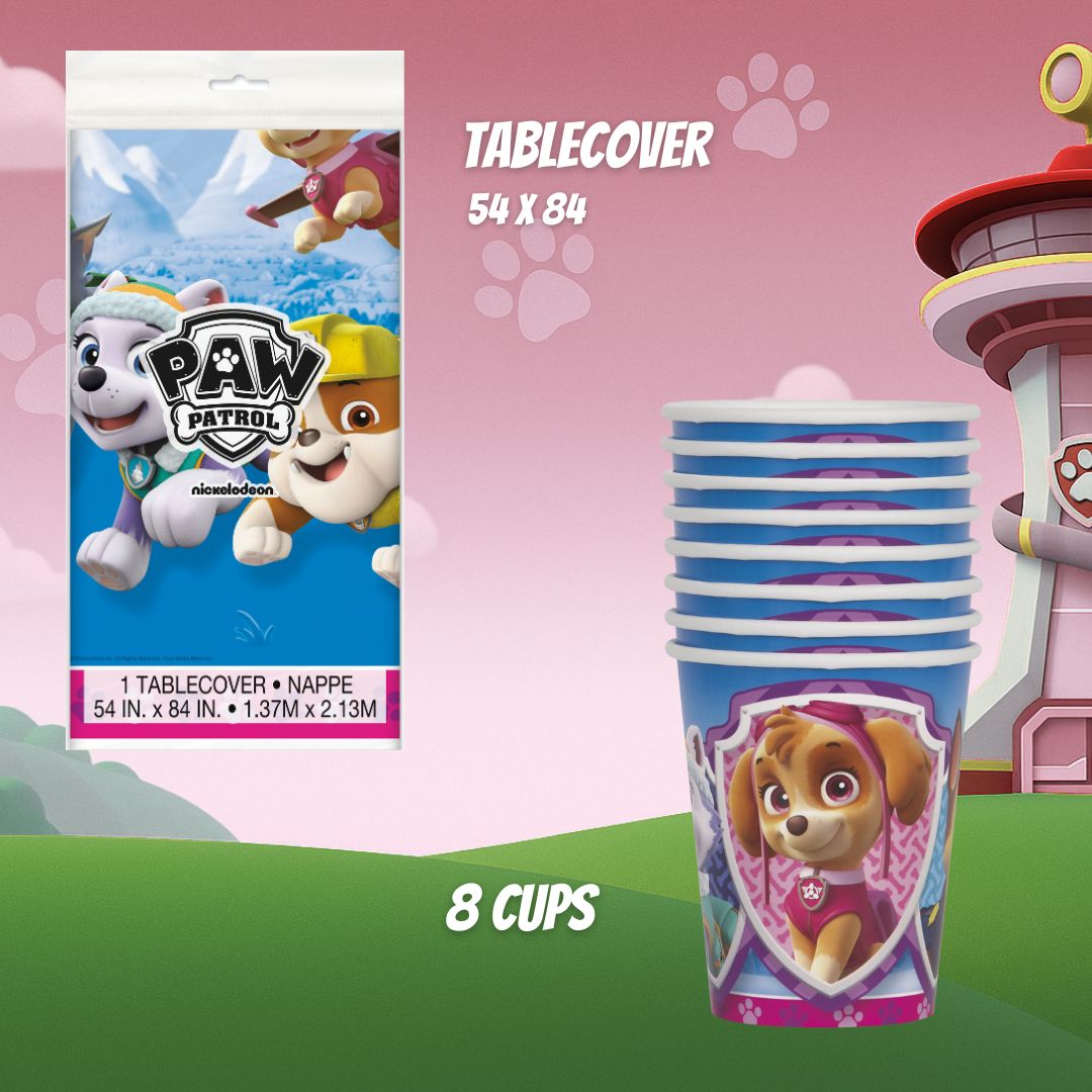 Skye Paw Patrol Party Supplies Bundle - The Ultimate Celebration Kit!