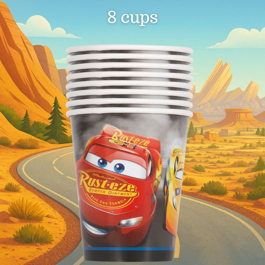 Cars Flash McQueen Ultimate Party Solution - All-in-One 81-piece Official Licensed Set