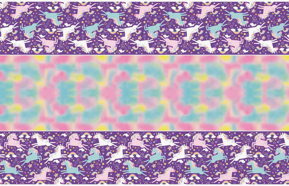 Unicorn Party Perfect Bundle: 94pcs Official Unicorn Tablecloth & Stickers Set - Instant Fun!