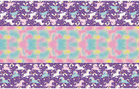 Unicorn Party Perfect Bundle: 94pcs Official Unicorn Tablecloth & Stickers Set - Instant Fun!
