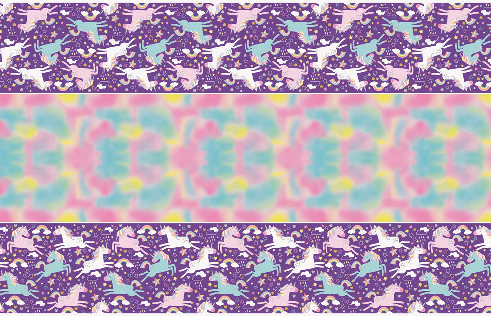 Unicorn Party Perfect Bundle: 94pcs Official Unicorn Tablecloth & Stickers Set - Instant Fun!