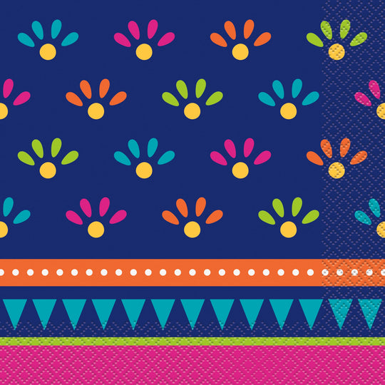 Boho Fiesta Bundle: Dinner Plates, Napkins & Tablecloth - Easy Party Joy!
