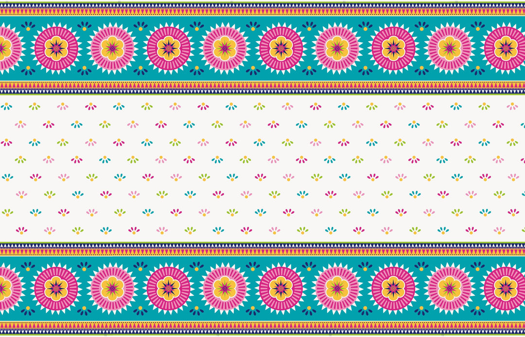 Boho Fiesta Birthday Bash: Easy-Setup Tablecloth - Party Elegance at an Affordable Price