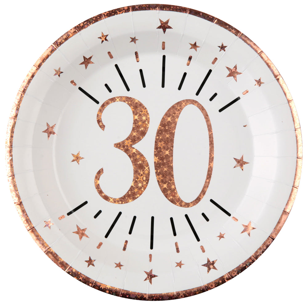 Rose Gold 30th Birthday Bundle - Effortless Party Planning Awaits!