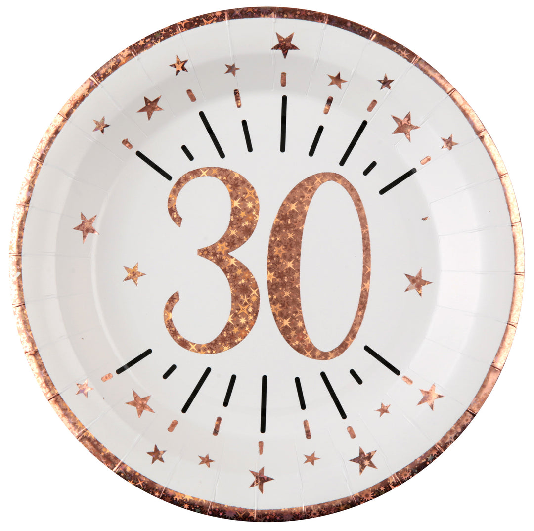 Rose Gold 30th Birthday Bundle - Effortless Party Planning Awaits!