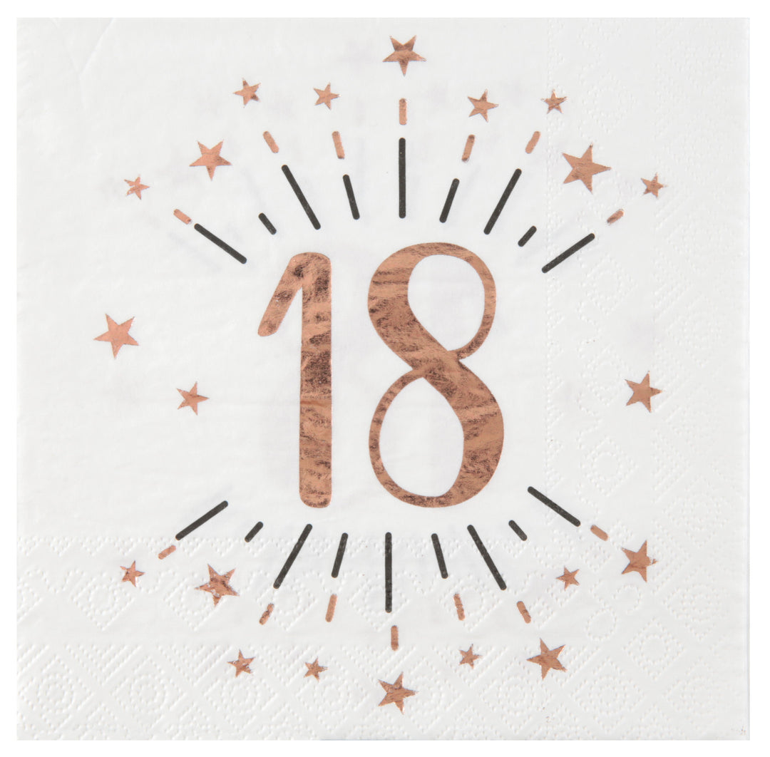 Rose Gold 18th Birthday Bundle - Effortless Party Planning Awaits!