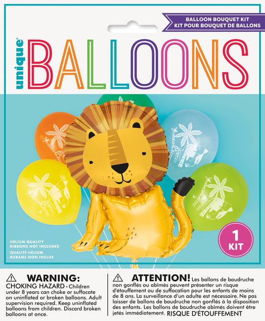Lion King Party Balloon Bouquet - Easy Setup, Coordinated Theme for Birthday Celebrations - Affordable Party Supplies - Includes 1 Stunning Balloon - Perfect for Everyone!