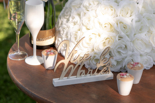 Elegant Wedding Letter Party Supplies - Trendsetting and Stylishly Chic!