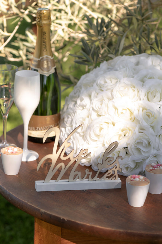 Elegant Wedding Letter Party Supplies - Trendsetting and Stylishly Chic!
