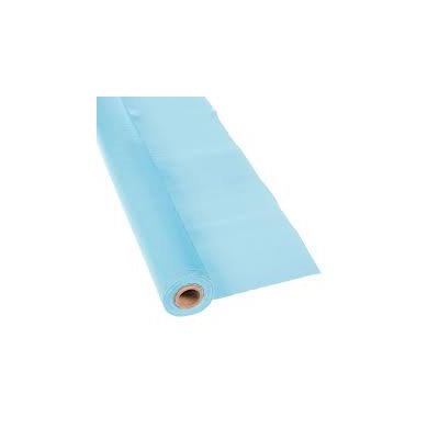 Powder Blue Tablecloth Roll, Cut-to-Length, Elegant Party Decor