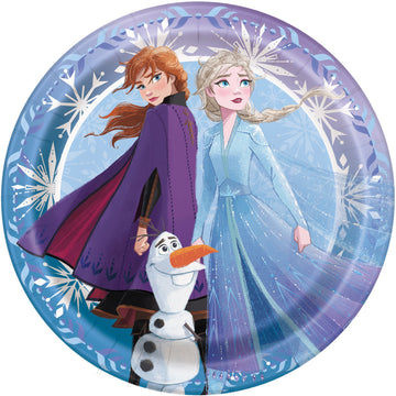 Assiettes Repas Royaume des Neiges : Délices Enneigés pour une Célébration Magique !