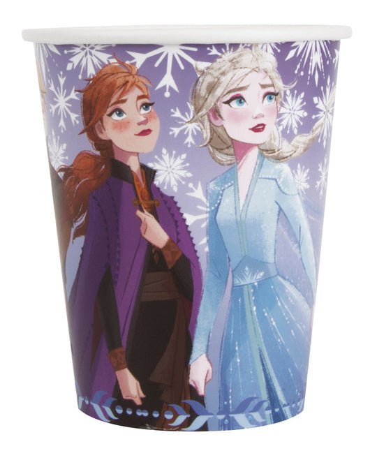 Frozen Themed Party Supply Bundle - Complete Solution for 8 Guests - Official Merchandise