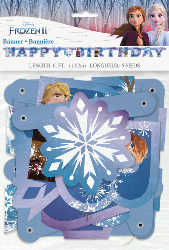 Embrace the Magic of Frozen with the Frozen Banner - Let the Adventure Begin!