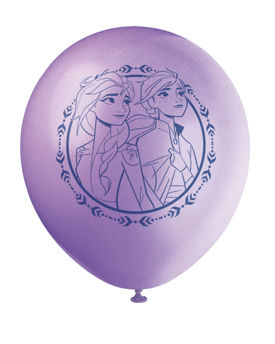 Frozen Party Balloons: Magic of Arendelle Afloat! (Pack of 8)
