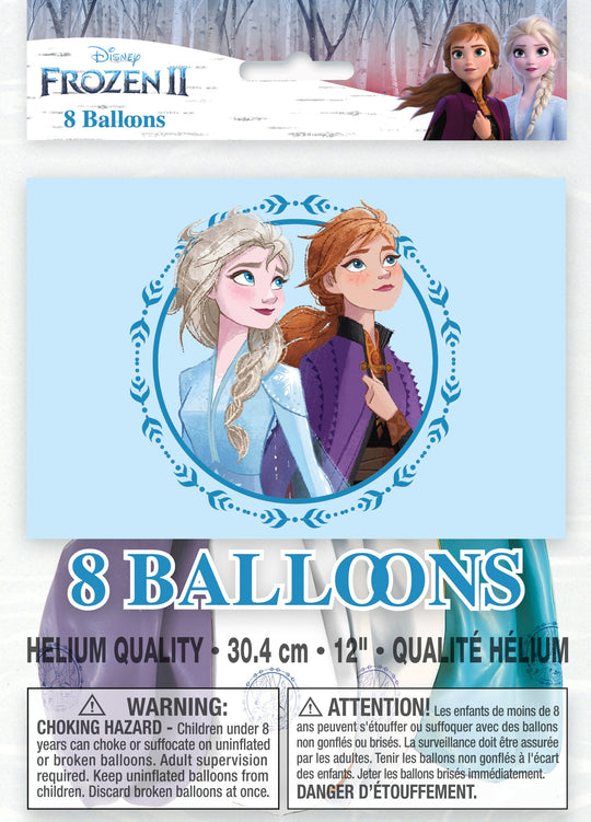 Frozen Party Balloons: Magic of Arendelle Afloat! (Pack of 8)
