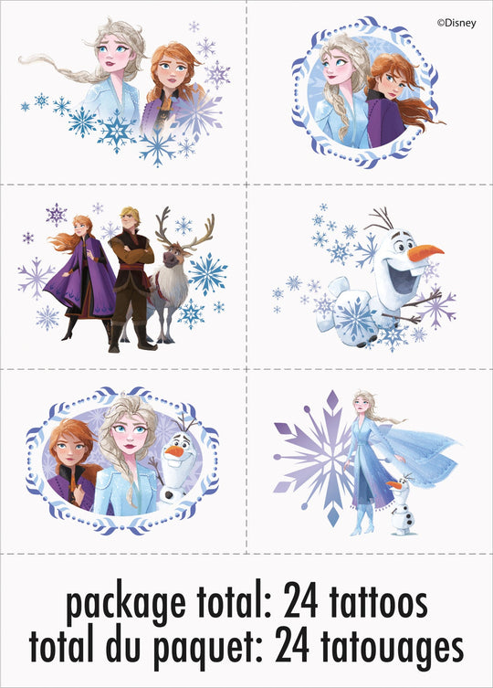 Frozen Tattoos - Embark on a Magical Journey with Elsa and Anna!"