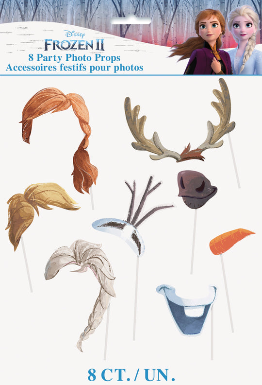 Frozen Adventure Photo Booth Props: Easy Setup, Intensely Themed for Memorable Parties!
