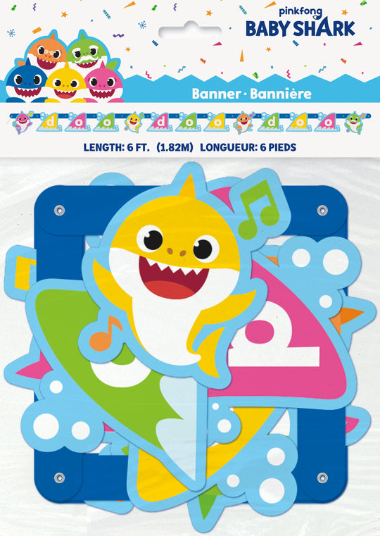 Dive into the Fun with the Baby Shark Banner - Get Ready to Sing and Dance!