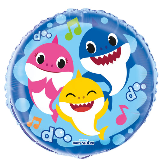 Baby Shark Foil Balloon - Perfect Party Decor, Long-Float and Easy Self-Sealing!