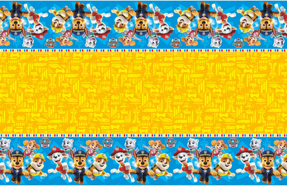 Paw Patrol Ultimate Party Bundle - Tablecloth, Banner, Balloons - Official Collection for Effortless Planning!