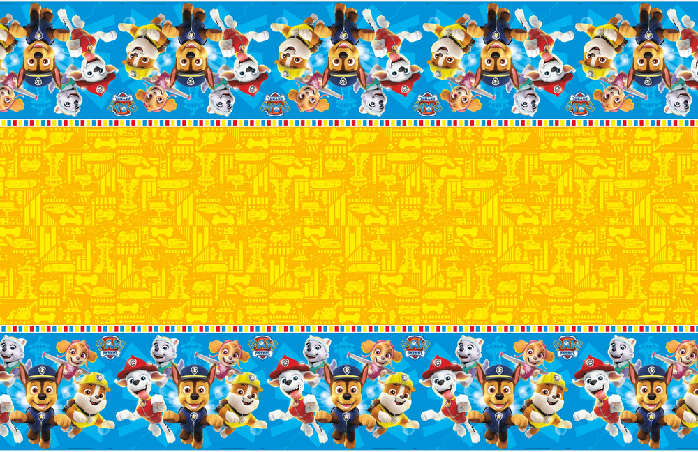 Tablecloth de fête Paw Patrol facile à installer - Thématique coordonnée à prix abordable pour les anniversaires des enfants