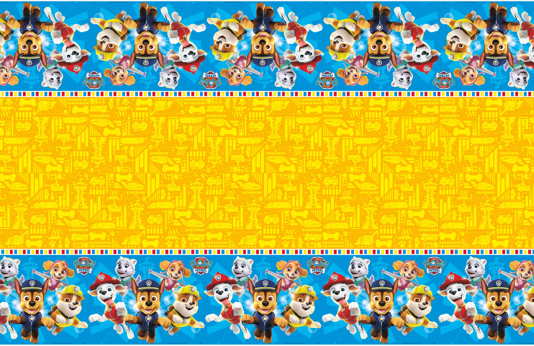 Tablecloth de fête Paw Patrol facile à installer - Thématique coordonnée à prix abordable pour les anniversaires des enfants