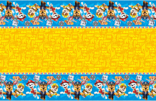 Tablecloth de fête Paw Patrol facile à installer - Thématique coordonnée à prix abordable pour les anniversaires des enfants