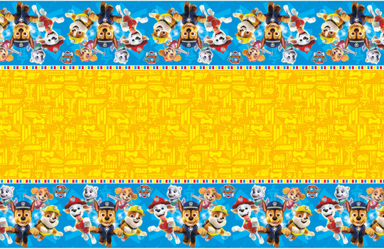 Paw Patrol Ultimate Party Bundle - Tablecloth, Banner, Balloons - Official Collection for Effortless Planning!