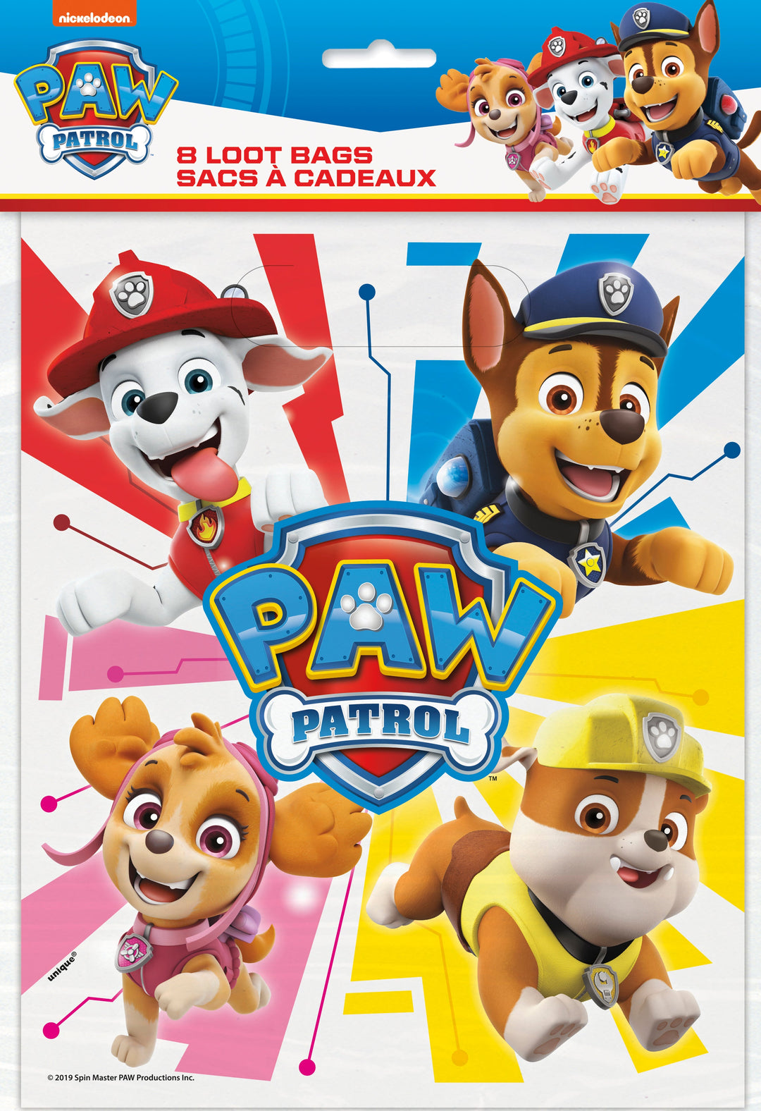 Ensemble Prêt-à-fêter Paw Patrol Deluxe - Amusement total pour 8 invités - Événement inoubliable!