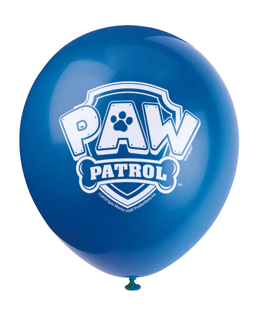 Ballons en latex Pat'Patrouille (8) - L'Aventure vous Attend à Votre Fête !