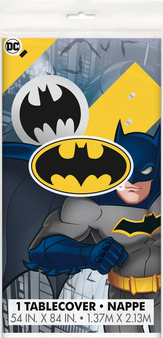 Dark Knight Batman Tablecover – Gotham's Finest Party Essential!