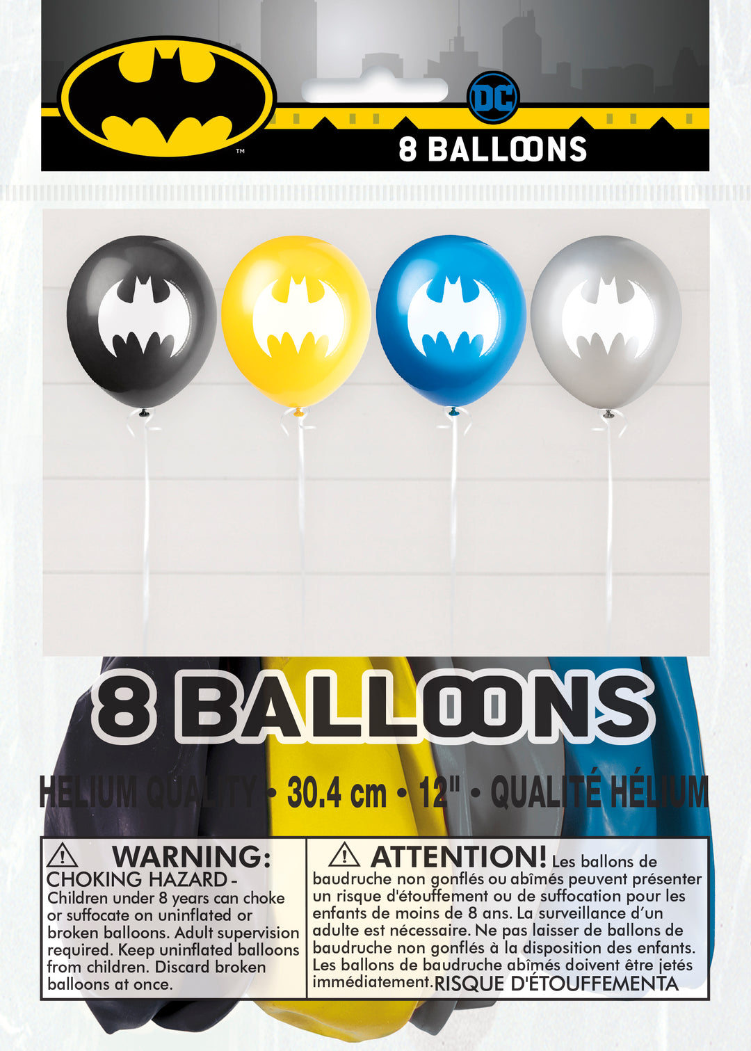 Batman Themed Party Bundle: Complete Package for 8, Unforgettable Fun!