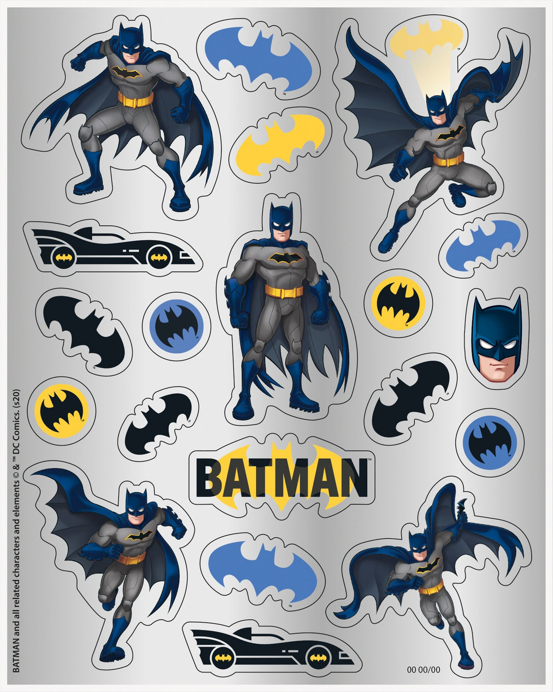 Lot de Fête Thème Batman de 108pcs : Amusement Infini en un Clic!