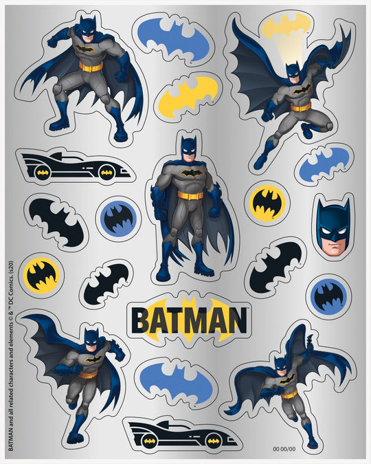 Bat-tastic Bonanza: 100 Unique Batman Stickers for Endless Fun!