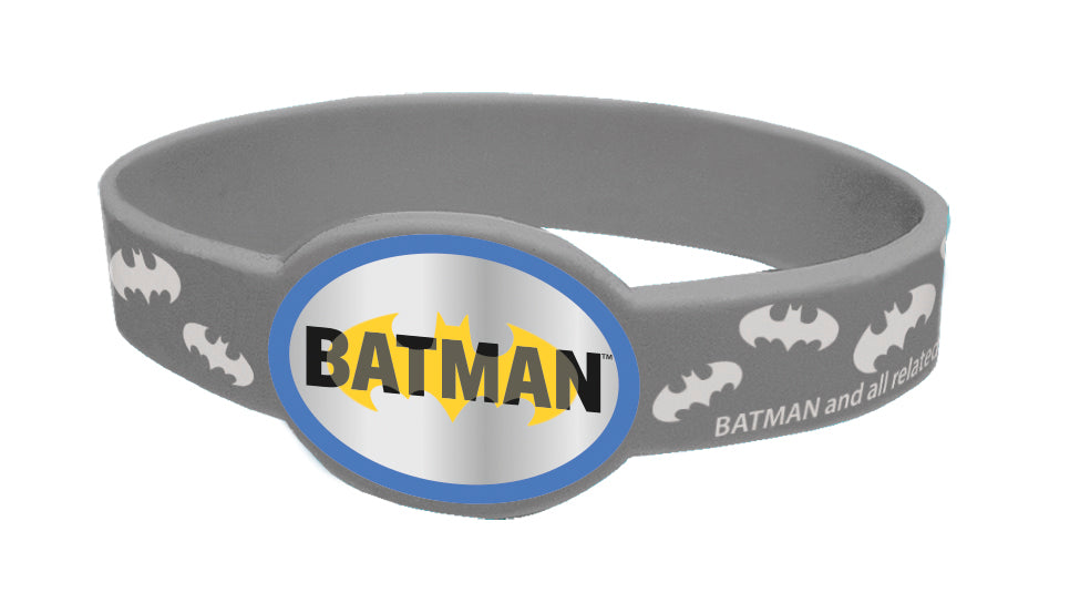 Batman Heroic Bracelets (4-pack) - Embrace the Dark Knight's Legacy!"
