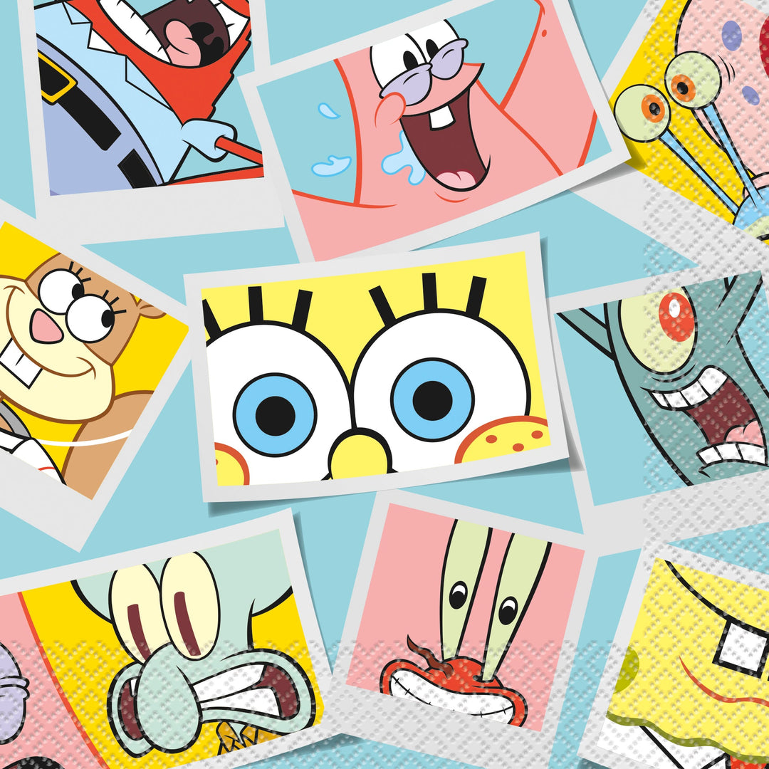 Spongebob Party Bundle: Plates, Napkins, Tablecloth - Ultimate Fun!