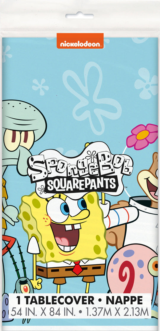 Spongebob Party Bundle: Plates, Napkins, Tablecloth - Ultimate Fun!