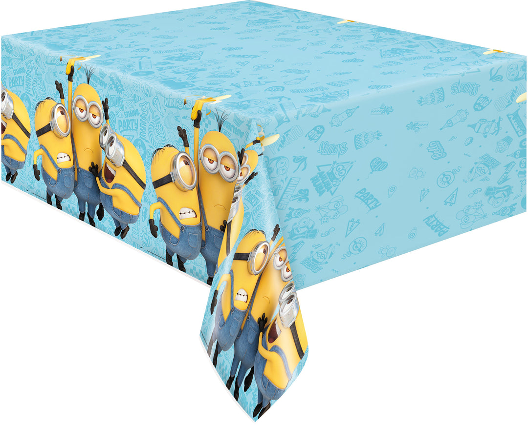 Mischievous Minions Tablecover – Dive into Despicable Delight!