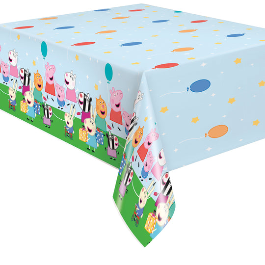 Peppa Pig Fun-Filled Tablecover: Bring Peppa's World to Your Party!