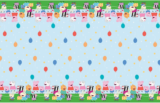 Peppa Pig Fun-Filled Tablecover: Bring Peppa's World to Your Party!