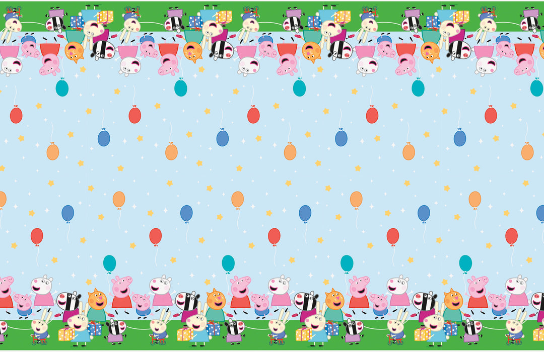 Peppa Pig Fun-Filled Tablecover: Bring Peppa's World to Your Party!