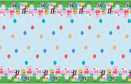 Peppa Pig Fun-Filled Tablecover: Bring Peppa's World to Your Party!